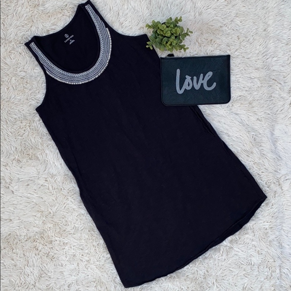 🎉HP🎉 Lands’ End Swim Coverup Dress 💗 Black